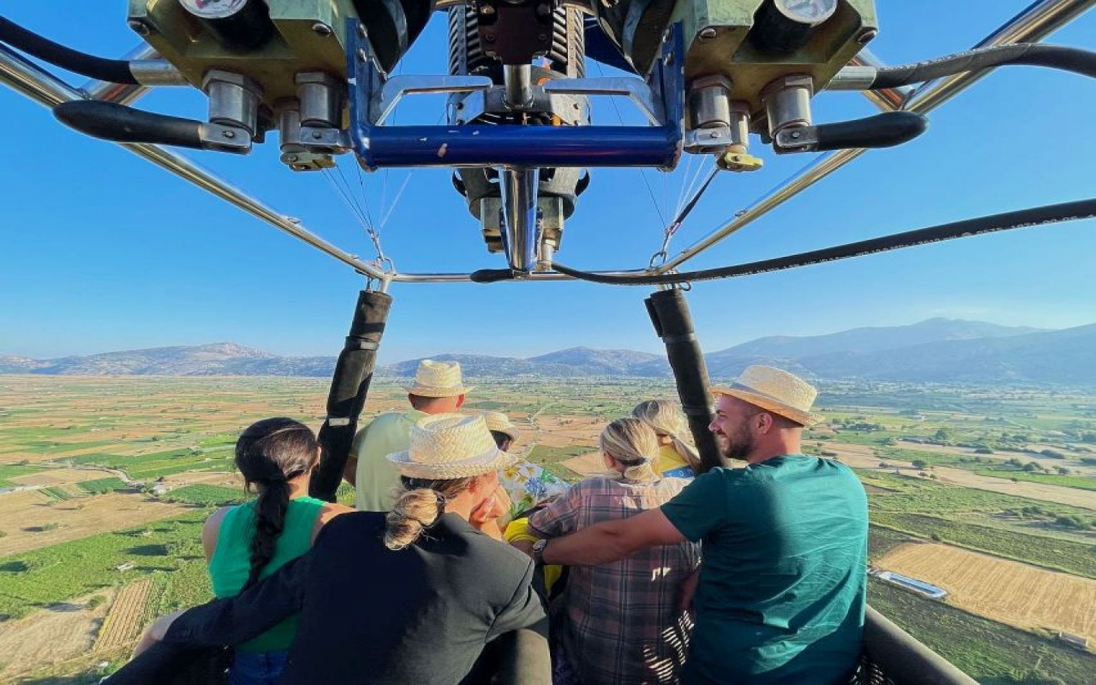 Hot air ballon ride